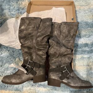 Sugar Women's Black Heeled Boots